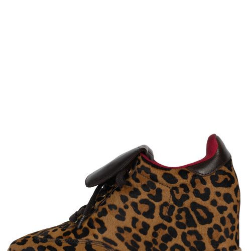 2000-L8-F Jeffrey Campbell Wedge Sneaker Cheetah