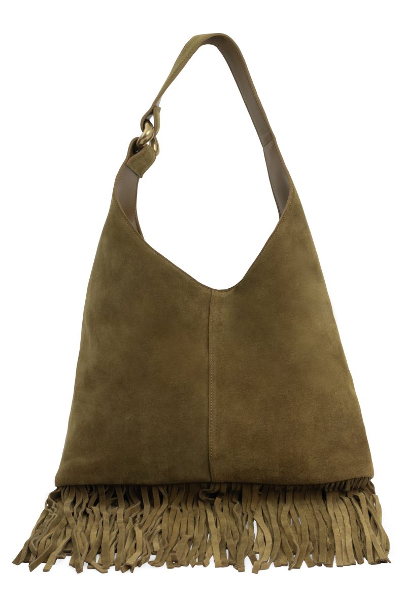 7 wonders bag st khaki suede 177262