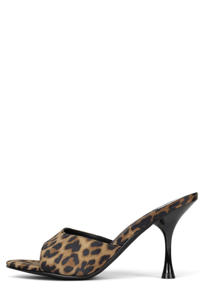 AGENT Jeffrey Campbell Heeled Sandal Cheetah