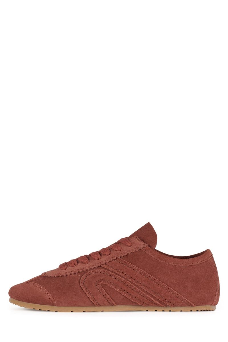 ALETA ST Rusty Red Suede 6