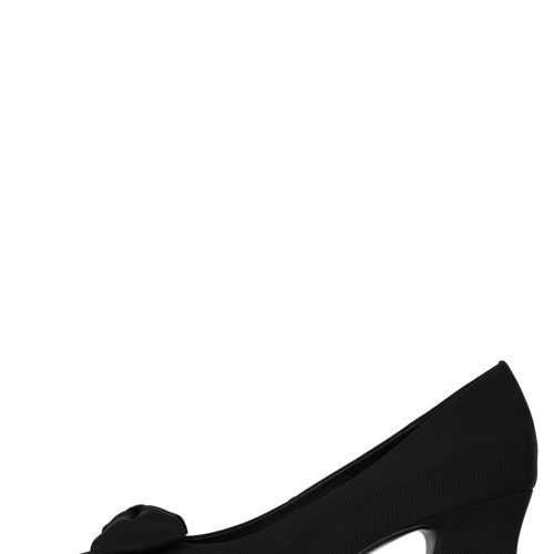 ANNELIESE Pump ST Black Faille 6 