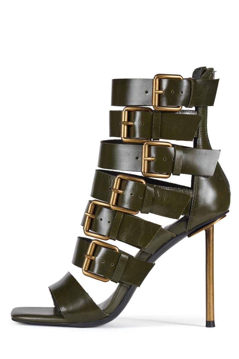 BUCKLED-IN YYH Olive Bronze 6