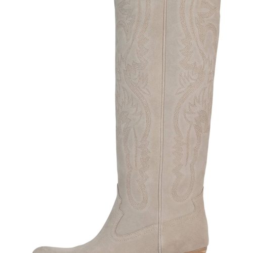 CALVERA-2K Knee-High Boot ST Beige Suede 6