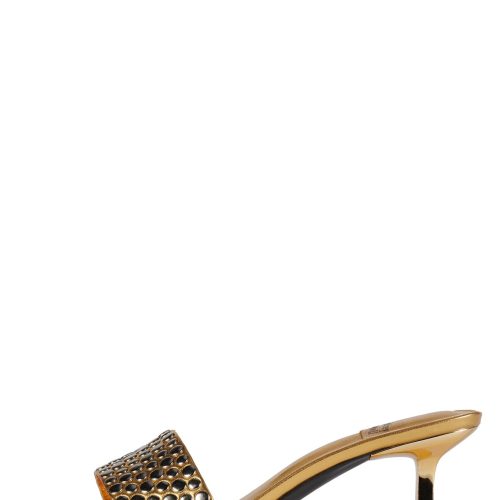 CAPTURE-NT Heeled Sandal YYH Gold Silver 6