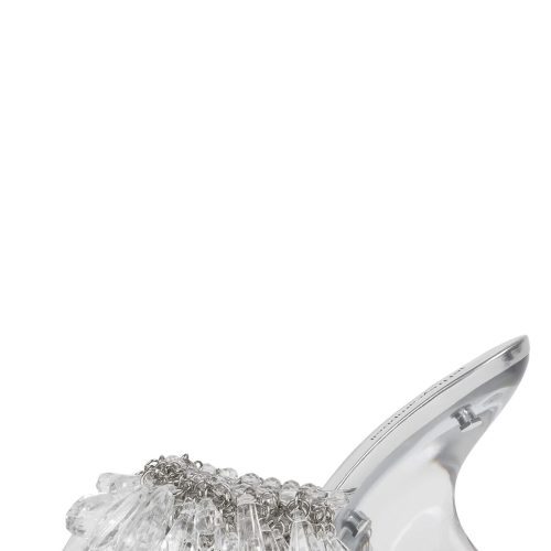 CHANDELIER Jeffrey Campbell Silver Clear 6