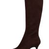 CHECK-MATE Knee-High Boot YYH Brown Suede 6