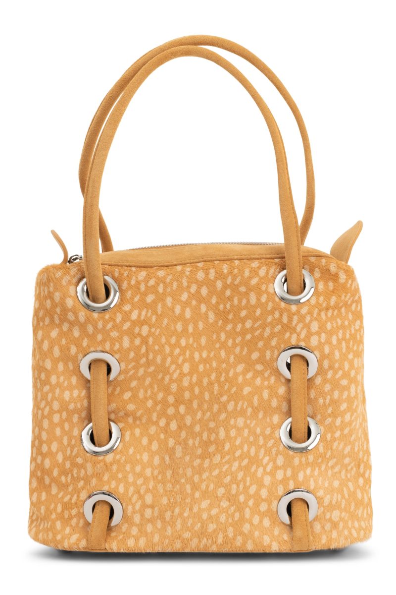 CHESSY-F Bag ST Tan Cream Dots