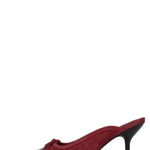 CHOPINE-2 Heeled Mule ST Red Combo 6