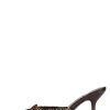 CLARA-B-F Jeffrey Campbell Heeled Mule Brown Zebra Combo