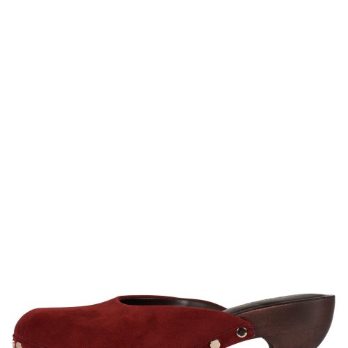 CLOGUETTE Heeled Mule DV Plum Suede 6 