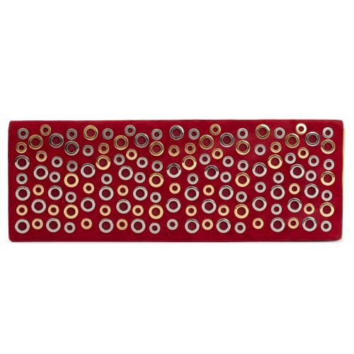 CLUTCH-HL Clutch YYH Red Suede Multi One Size