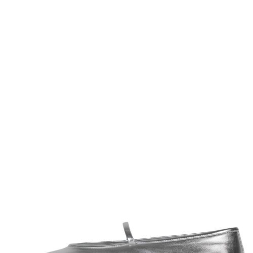 DANCERINA Jeffrey Campbell Ballet Flats Silver