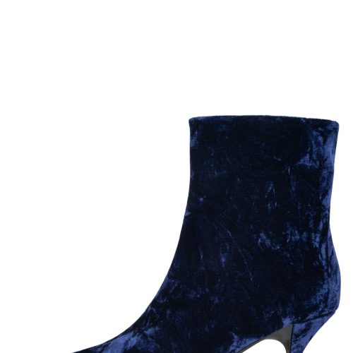 DISTANT Ankle boot DV Blue Crushed Velvet 6 