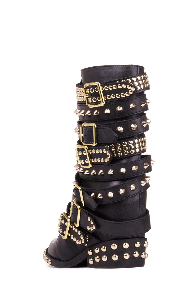 draco stud mid calf boot rb 173905