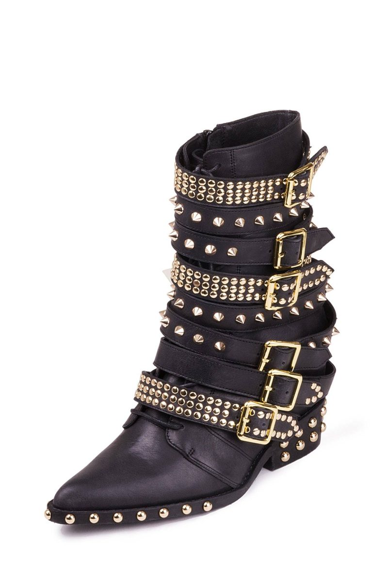 draco stud mid calf boot rb 332861