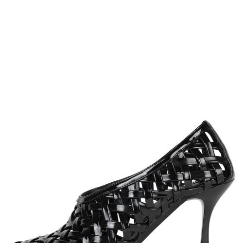 ENCAGED-H Jeffrey Campbell Stiletto Pump Black Patent