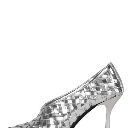 ENCAGED-H Jeffrey Campbell Stiletto Pump Silver