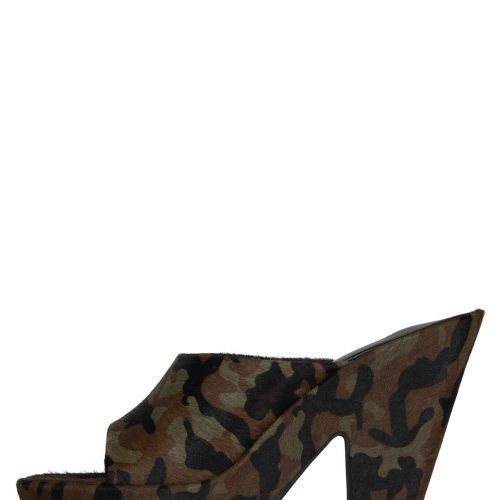 ENRICHED-F Platform Sandal YYH Khaki Black Camo 6 