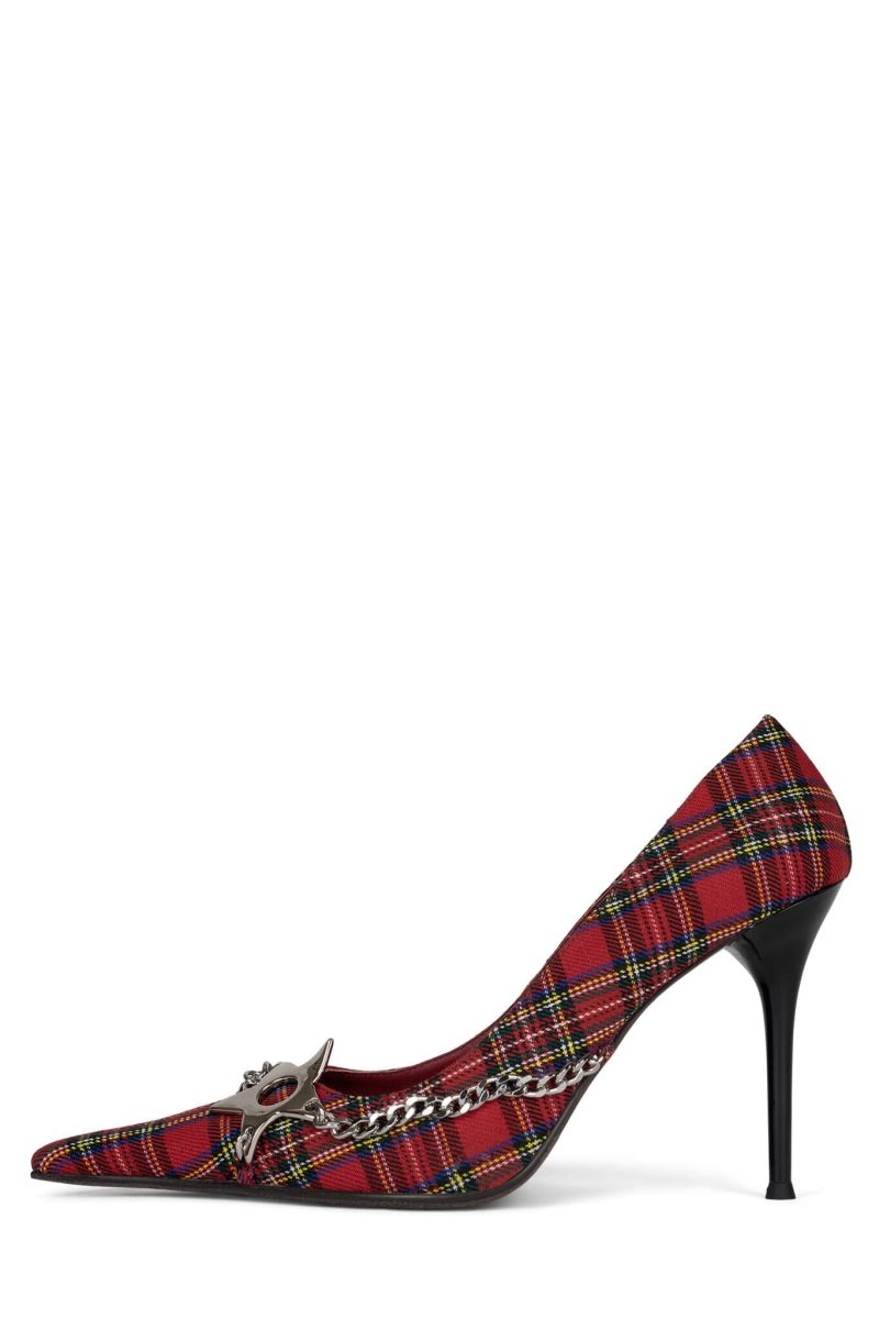 ETOILE YYH Red Plaid Silver 6