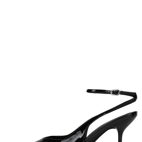 EXECUTIVE Slingback Heel ST Black Patent 6 