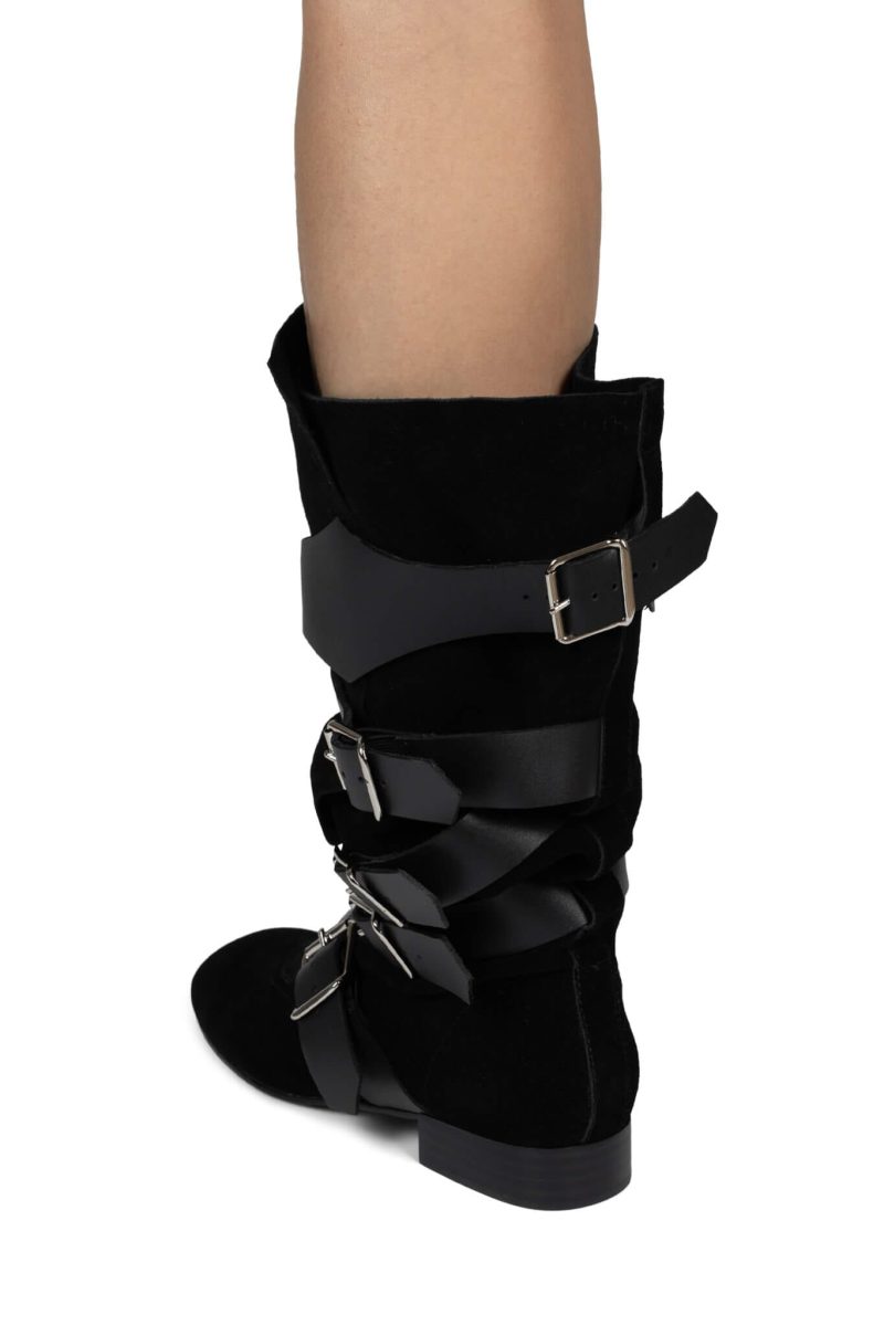 fastened knee high boot yyh 568111