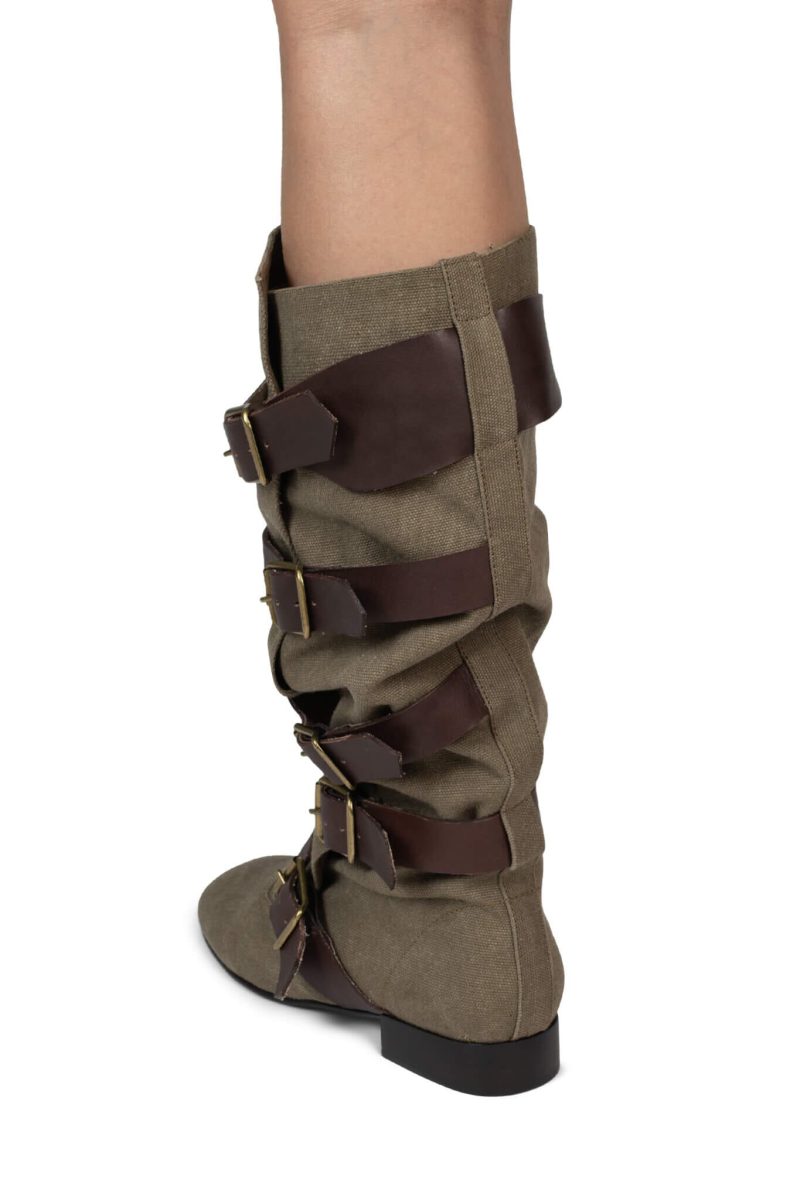 fastened knee high boot yyh 659830