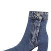 FINITE-JN Heeled Boot ST Blue Denim 6