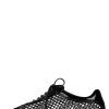 FLAX Jeffrey Campbell Fishnet Sneaker Black Patent Combo