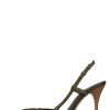 FRINGED Jeffrey Campbell Slingback Pump Khaki Suede