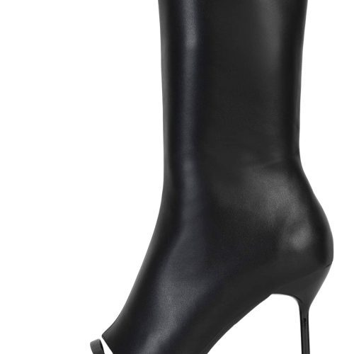 GLAMOUR Mid-Calf Boot YYH Black 6 