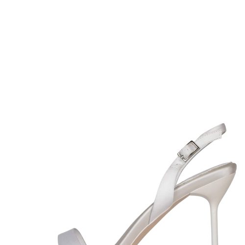 GO-GETTER Heeled Sandal YYH White Satin 6