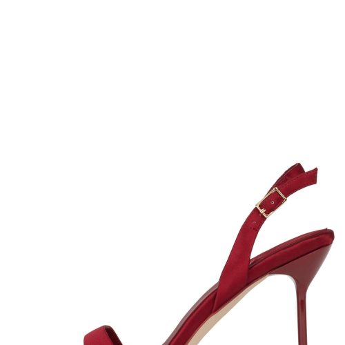 GO-GETTER Jeffrey Campbell Sandals Red Satin