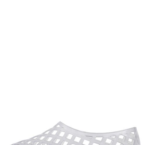 JELLZ Jeffrey Campbell Flats Clear Silver