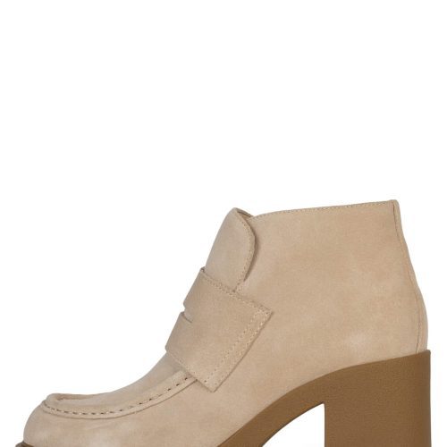 KAYLEN Heeled Boot DV Beige Suede 6 