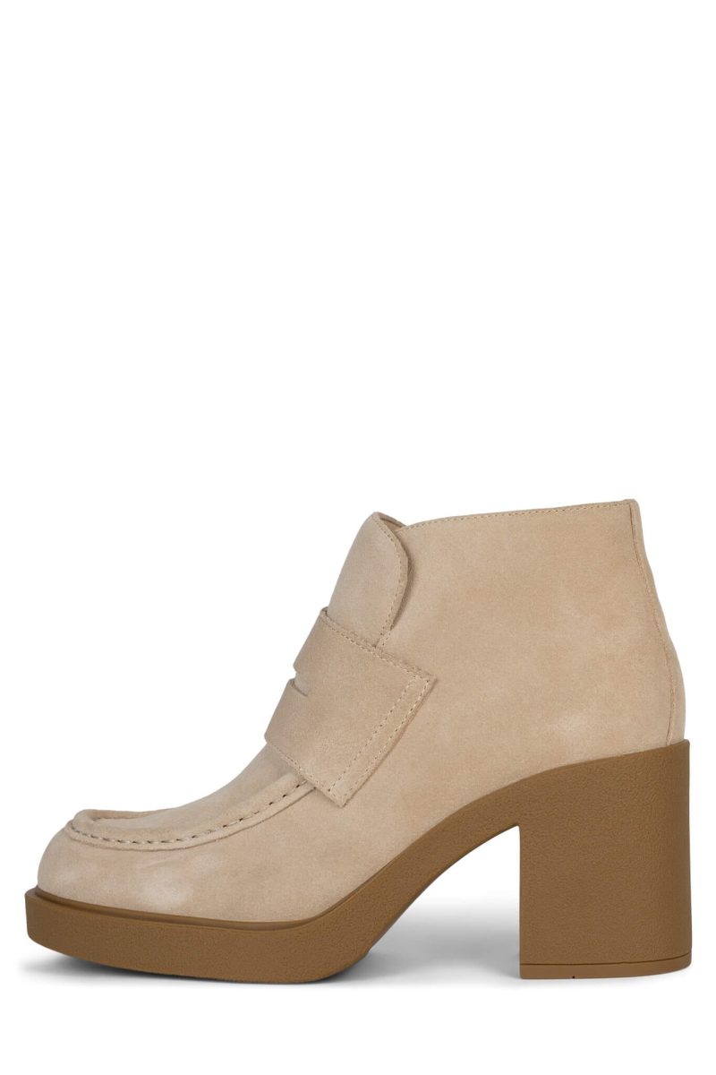 KAYLEN Heeled Boot DV Beige Suede 6