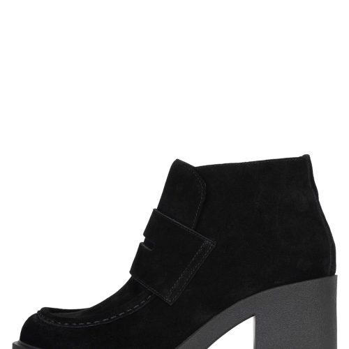 KAYLEN Heeled Boot DV Black Suede 6