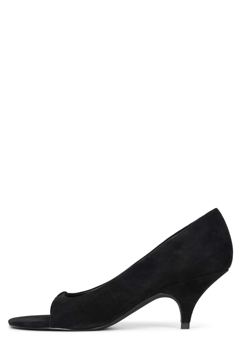 LATE-NIGHT Jeffrey Campbell Pumps Black Suede