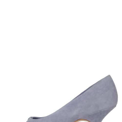 LATE-NIGHT Jeffrey Campbell Pumps Dusty Blue Suede