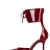 LIORA Jeffrey Campbell Stilettos Cherry Red Patent