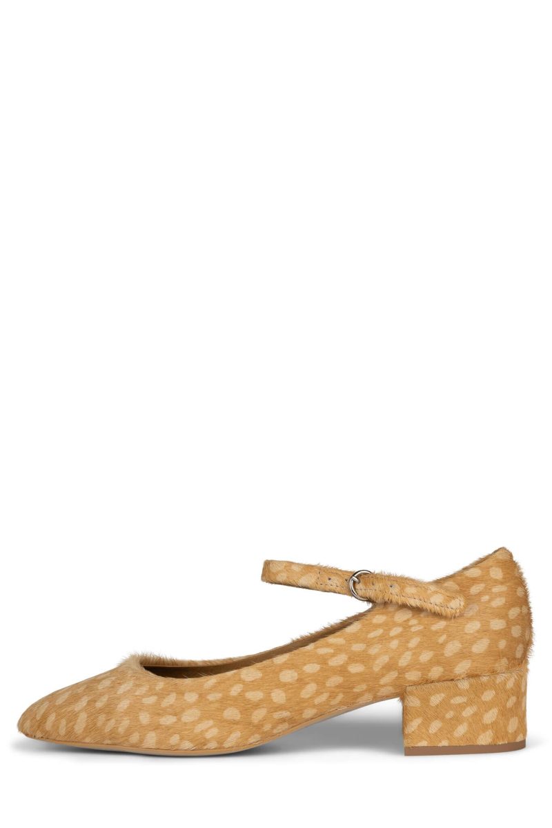 MANNERLY-F YYH Tan Cream Dots 6