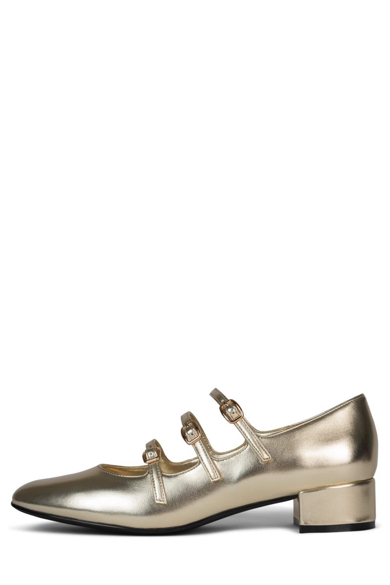 MARCIE Mary-Jane DV Light Gold 6