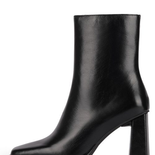 MAXIMAL-LO Jeffrey Campbell Heeled Booties Black