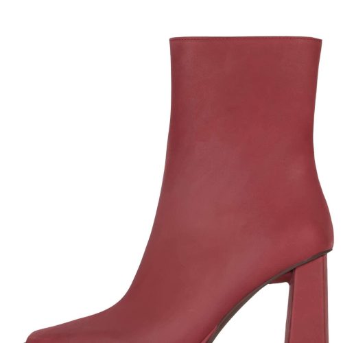 MAXIMAL-LO Heeled Bootie YYH Red 6