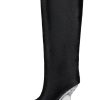 MODIFIED-F Jeffrey Campbell Knee-High Boot Black