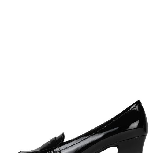 NONFICTION Heeled Loafer ST Black Patent 6