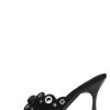 ODOM Jeffrey Campbell Heeled Sandals Black Suede