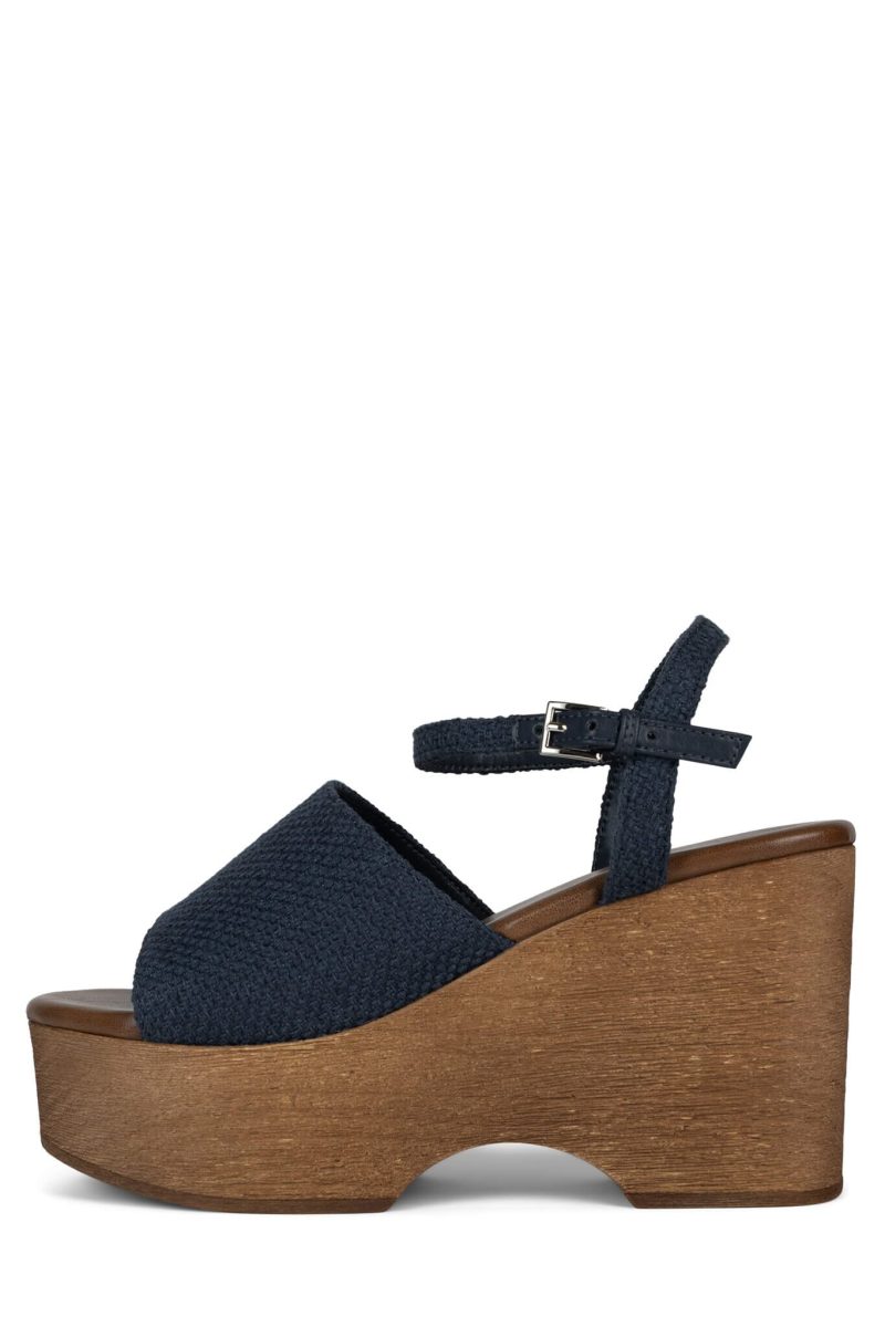 ON-DECK-2 Wedge Sandal DV Navy 6