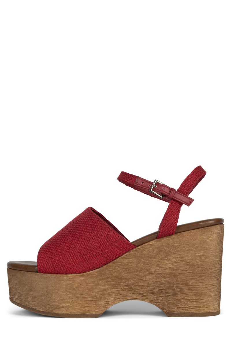 ON-DECK-2 Wedge Sandal DV Red 6