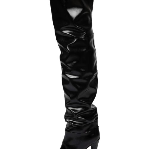 OVERLOOK Jeffrey Campbell Slouch Boots Black