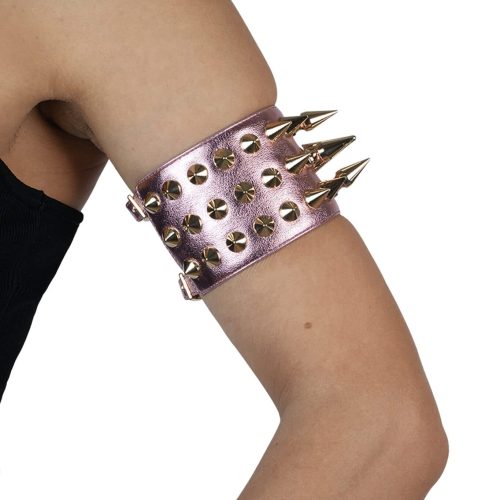 PARTY-GIRL Arm Cuff YYH Pink Metallic Gold